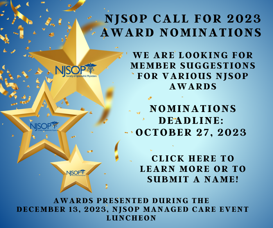 2023 NJSOP Call for Award Nominations 